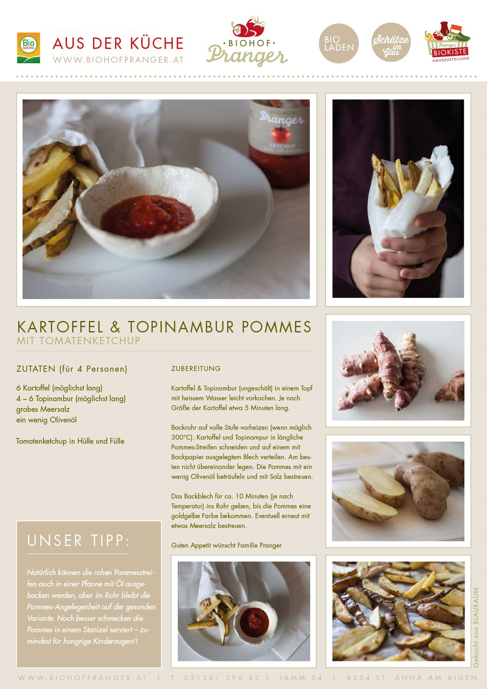 Kartoffel Pommes