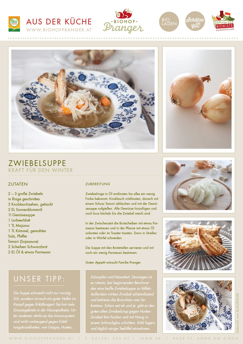 Zwiebelsuppe